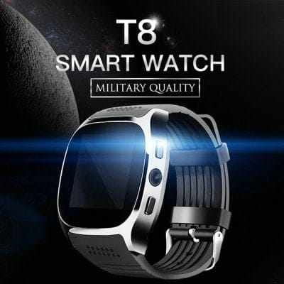 Smart Wearable Gear - T8 Bluetooth Smart Watch Smart Watch With Camera Facebook Whatsapp Support SIM TF Card Call Smartwatch For Android