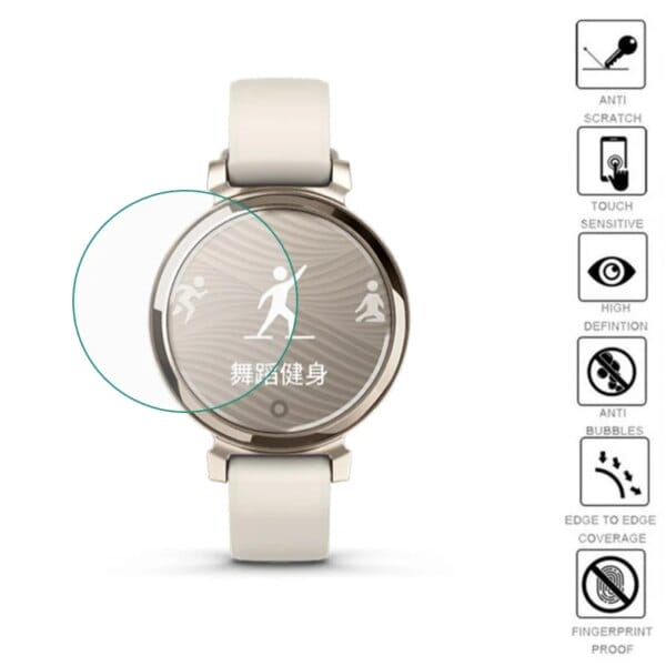 5pcs Soft TPU Clear Protective Film Smartwatch For Garmin Lily 2 Smart Watch Display Screen Protector Cover Lily2 Accessories
